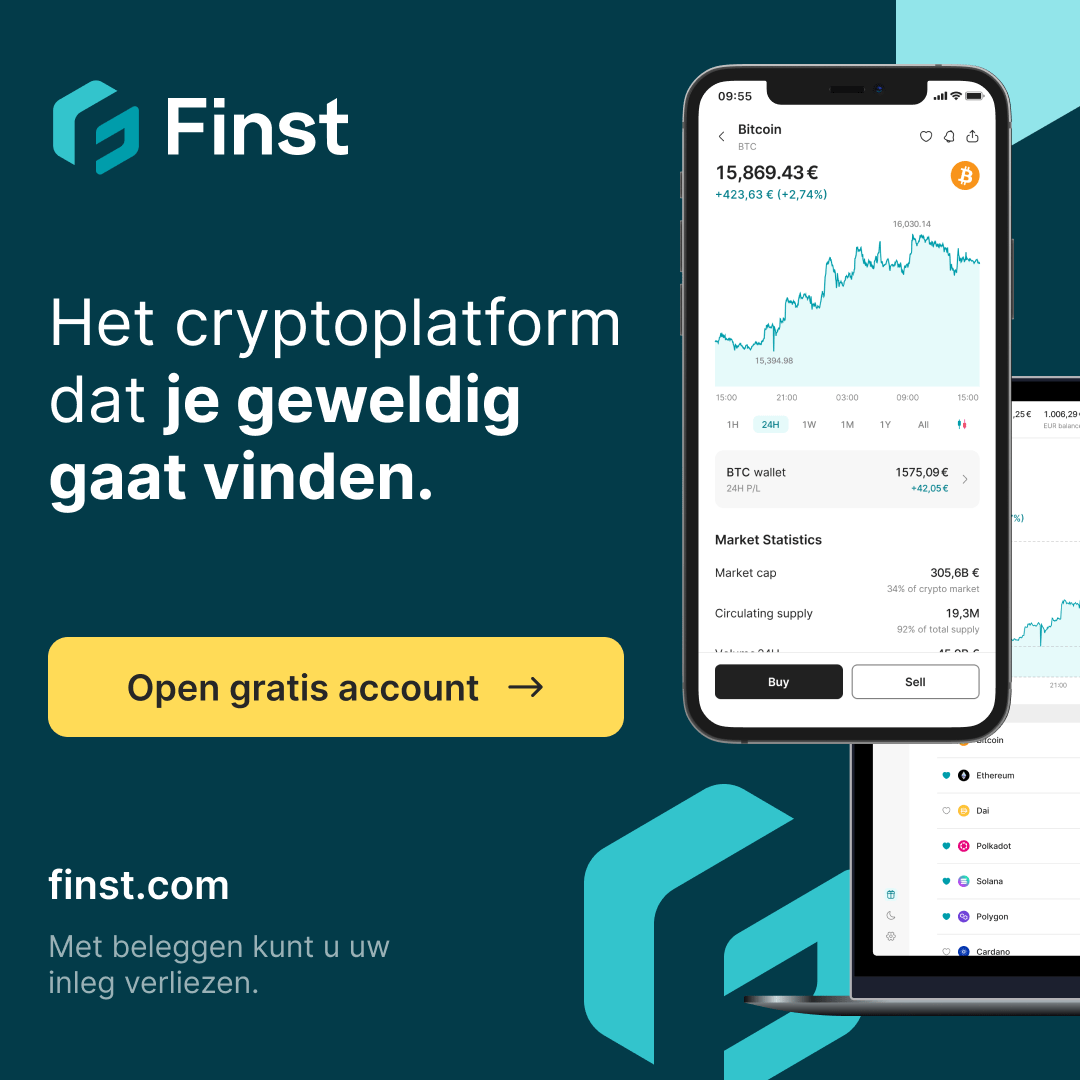 Finst - De slimste manier om te investeren in crypto.